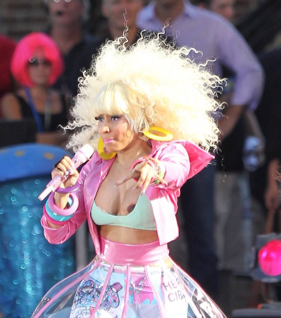 Nicki Minaj’s Wardrobe Malfunctions are Too Many to Mention.